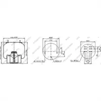 Soffieto d'aria con pistone plastica, Prime-Ride