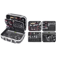 Coffret d'outils B100, en ABS, ¼" +½", 170pcs.