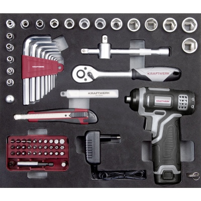 Coffret d'outils B152, ¼"+3/8", 104pcs. KRAFTWERK_1