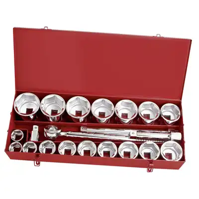 Jeu de douilles 1", 21 pcs KRAFTWERK_0