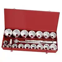 Jeu de douilles 1", 21 pcs KRAFTWERK