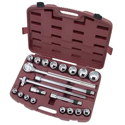 Coffret de douilles 3/4" 21 p. cl.télé. KRAFTWERK_0