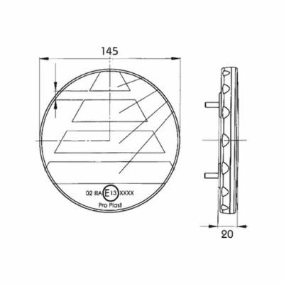 Dreieck-Rückstrahler PRO-REFLEX_2