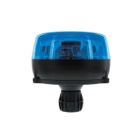 Girevole ATLAS LED fissaggio DIN su staffa, blu