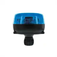 Girevole ATLAS LED fissaggio DIN su staffa, blu