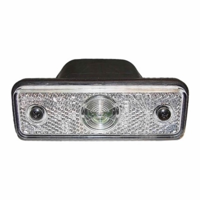 Luce di posizione bianca LED FLATPOINT ad incasso_0