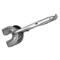Pinza reg.autobloccante con ganasce forcella 225mm