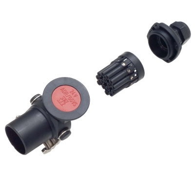 Stecker 15 Pol 24V mit Schraubkontakten _2