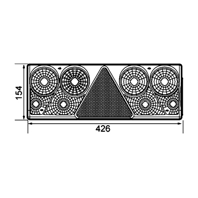 Fanale posteriore EURO-POINT II sinistro, 24V LED_2