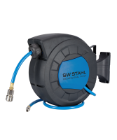 Enrouleur de tuyau pneumatique, 1/4"