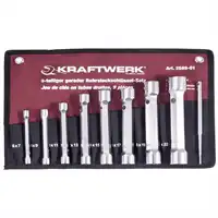 Jeu de 9 clés en tube droite 6-22mm KRAFTWERK