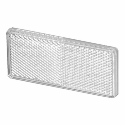 Catadioptre rectangulaire blanc 94x44mm_0