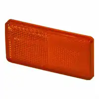Rückstrahler rechteckig 94x44, rot, mit Klebefolie