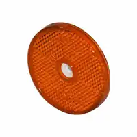 Rückstrahler 60mm mit Befestigungsloch 6mm