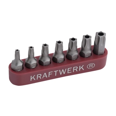 7-t. ¼" Maschinen-TX-Bit-Satz T10-40 KRAFTWERK_0