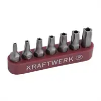 Jeu de 7 embouts Rési-TX ¼" T10-40 KRAFTWERK