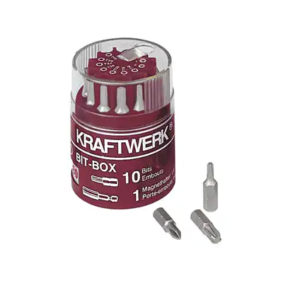 Boîte de 11 embouts ¼" TX KRAFTWERK_0