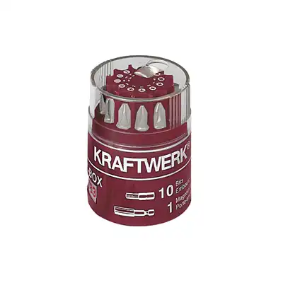 Boîte universelle de 11 embouts ¼" KRAFTWERK_0