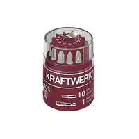 Boîte universelle de 11 embouts ¼" KRAFTWERK