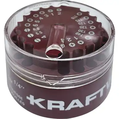 Boîte vide pour 19 embouts ¼" 50mm KRAFTWERK_0