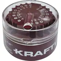 Boîte vide pour 19 embouts ¼" 50mm KRAFTWERK