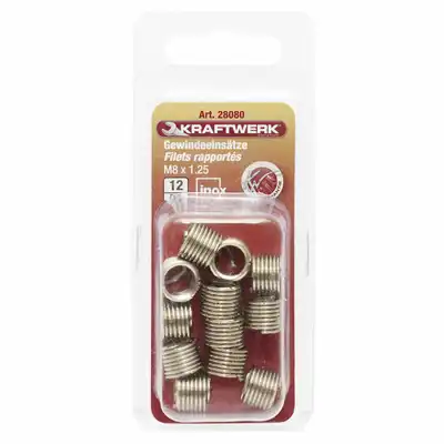 Filetti riportatti M5x0.8mm (12 pz.) KRAFTWERK_0