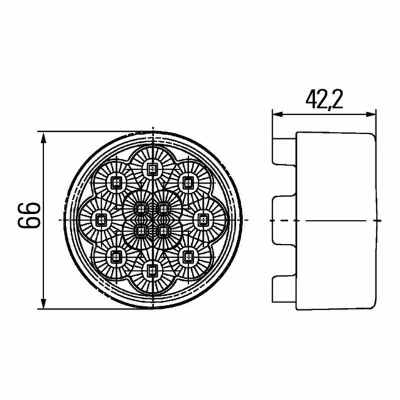 Feu clignotant LED 12V_1