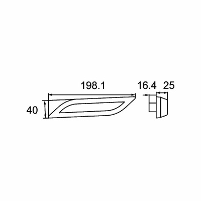 Feu clignotant Shapeline Style LED 12/24V_2