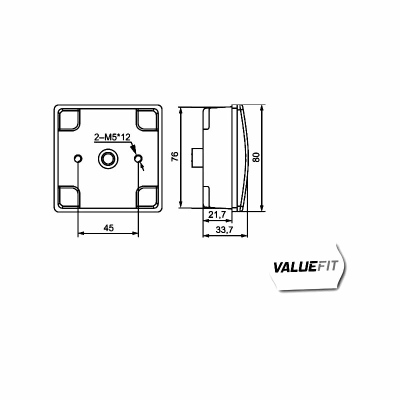 Feu clignotant Valuefit LED 24V_1