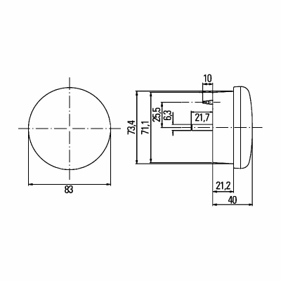 Feu clignotant LED 12/24V_1