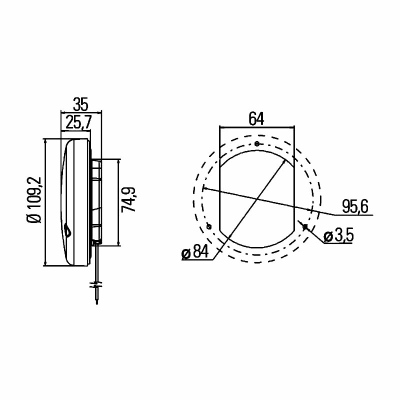 Blinkleuchte LED- 12/24V_1