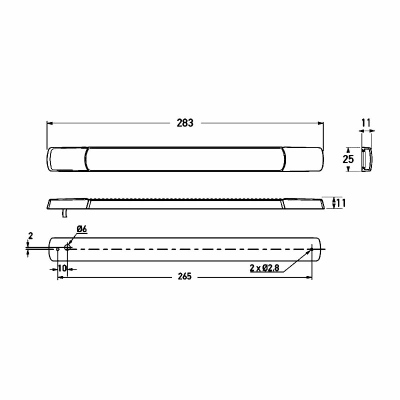 Feu clignotant Strip Lamp LED 12V_1