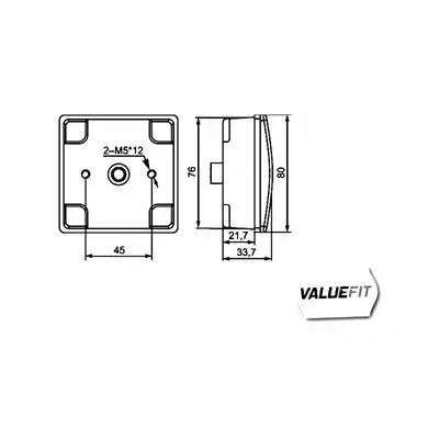 Feu clignotant Valuefit LED 12V_1