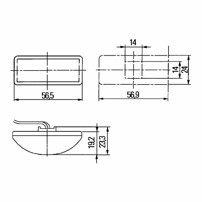 Feu clignotant supplémentaire LED 12V_1