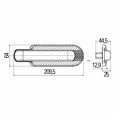 Indicatore direzione supplementare LED 12V_1