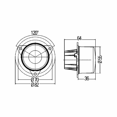 Luce freno LED 12V_1