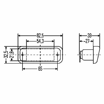 Feu éclaireur de plaque 12V_1