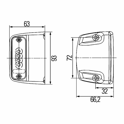 Feu éclaireur de plaque LED 12V_1