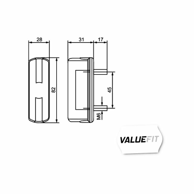 Luce targa Valuefit_1