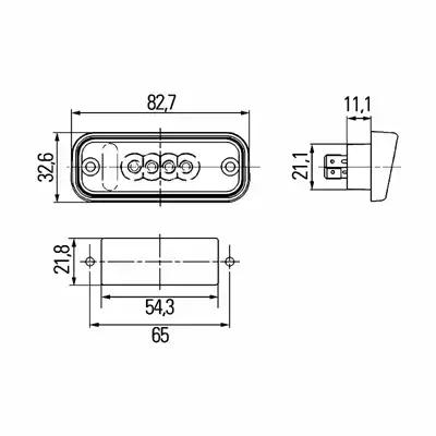 Kennzeichenleuchte LED- 12V_1