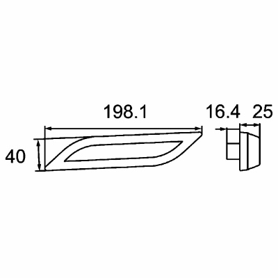 Nebelschlussleuch. Shapeline Style Slim LED 12/24V_2