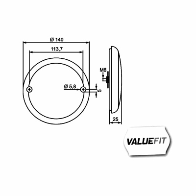 Nebelschlussleuchte Valuefit LED- 12/24V_1