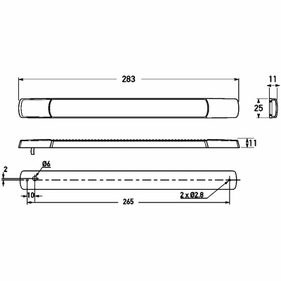 Nebelschlussleuchte Strip Lamp LED- 12V_1