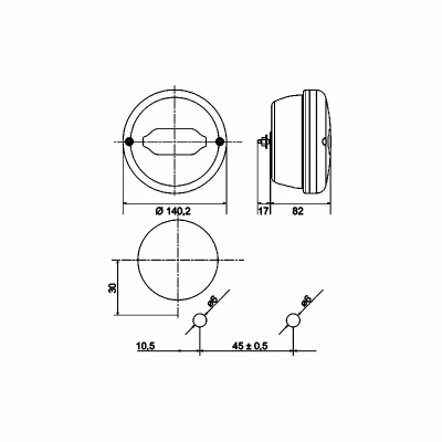 Luce posteriore LED 24V_1