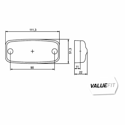 Feu de position Valuefit 12/24V_1