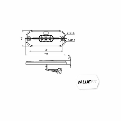 Luce di posizione Valuefit 12V_1