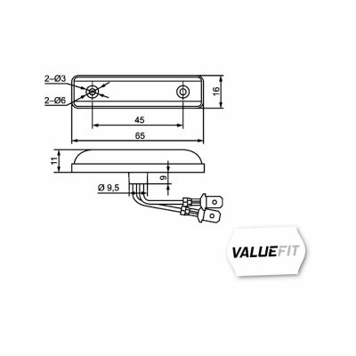 Luce di posizione Valuefit 12V_1