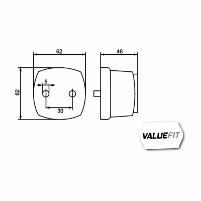 Luce di posizione Valuefit_1