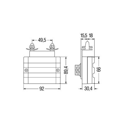 Positionsleuchte SMLR-KW gelb HELLA _1