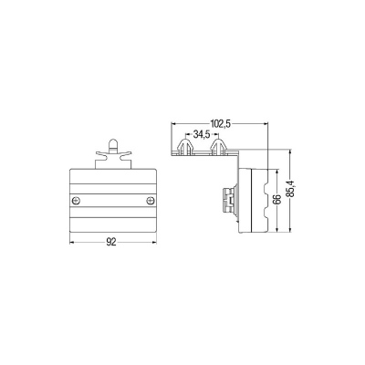 Positionsleuchte SMLR-KW gelb HELLA _1